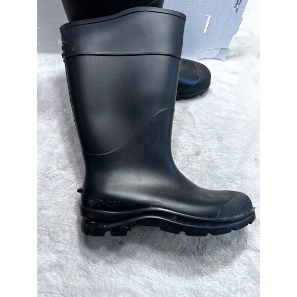 Servus Black Rubber Mens Work Boots Size 12 - Picture 4 of 7